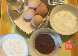 Cocoa Chiffon Cake (Eight-Inch) Recipe Illustration 1