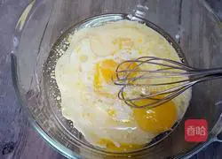 Illustration of how to make chiffon cake 12