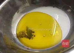 Yoghurt Illustration of how to make chiffon cake 3