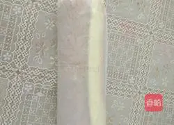 Illustration of how to make orange chocolate cake roll 9