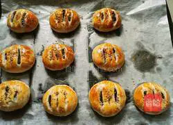 Illustration of how to make wife cake (bean paste version) 21