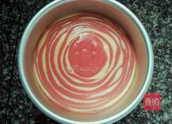 Patterned chiffon cake (six inches) Illustration of practice 13