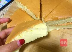 Illustration of how to make eight-inch chiffon cake 15