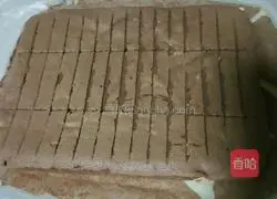 Giraffe cake roll recipe illustration 9