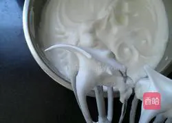 Illustration of how to make original rice chiffon cake 10