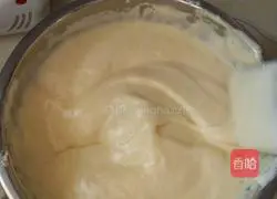 Whole eggs Illustration of how to make sponge cake 7