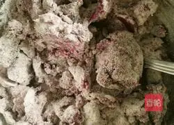 Recipe for purple sweet potato and glutinous rice cakes Illustration 4