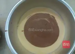 Two-color chiffon cake recipe 19