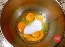 Illustration of how to make sponge cake (eight inches) 2