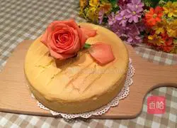 Illustration of how to make original chiffon cake 7