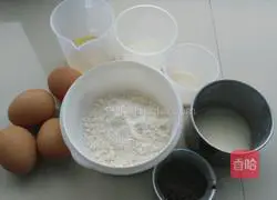 Cocoa Chiffon Cake Recipe Illustration 1