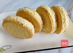 Pumpkin Glutinous Rice Sandwich Cake Illustration 14