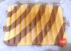 Two-color cake roll Practice illustration 19