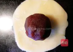 (Air fryer version) Illustration of how to make egg yolk pastry 19