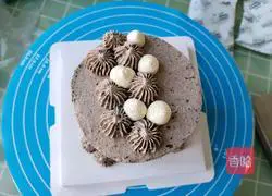 4-inch Oreo salty cream cake recipe 14