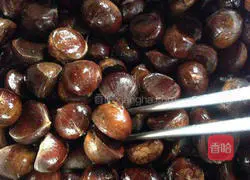 Illustration of how to make sugar-roasted chestnuts 3