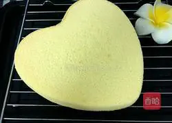 Heart-shaped chiffon cake recipe 15