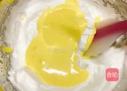 Illustration of how to make matcha trunk cake roll 8