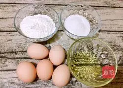 Illustration of how to make sponge cake (eight inches) 1