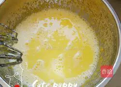 Illustration of how to make chiffon cake 8