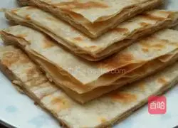 Tahini flatbread.Recipe 7