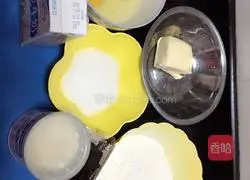 Illustration of how to make seaweed cake 1