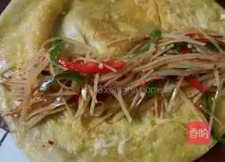 Illustration of how to make dead noodles 7