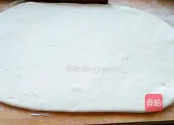 Illustration of how to make fried sesame pancakes 10