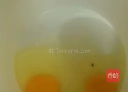 Illustration of how to make egg pancakes 1