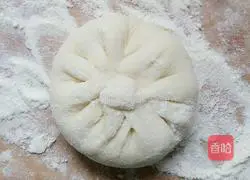 Brown sugar stuffed dough cake Illustration of how to do it 9