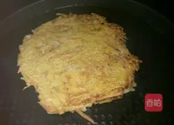 Illustration of how to make egg and vegetable pancakes 5