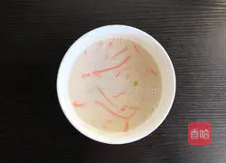 Illustration of how to make ham omelette 4