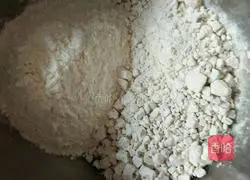 Illustration of how to make chive egg pancake 1