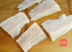 Illustration of how to make cheese dragon fish steak 1