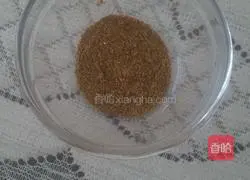 Illustration of how to make fennel pancakes 4