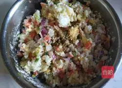 Illustration of how to make rice pancakes 6