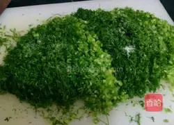 Illustration of how to make fennel stuffed pie 5