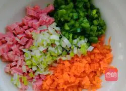 Illustration of how to make pan-fried bean cake 2