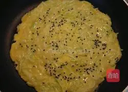 Zucchini and egg soft pancake recipe 4