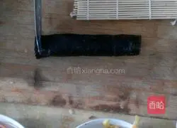 DIY sushi Illustration of how to do it 8