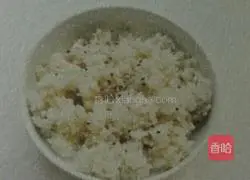 Illustration of how to make sushi 1