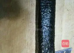 Illustration of how to make banana sushi 4