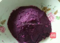 Purple potato cake recipe 3