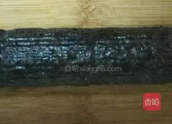 Illustration of how to make homemade sushi 9