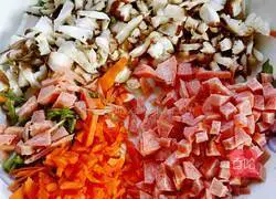 Illustration of how to make rice and egg pancakes 2