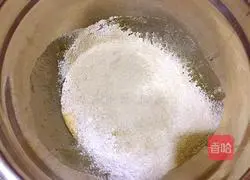 Illustration of making matcha cake roll 4