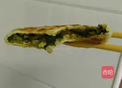 Illustration of how to make egg and leek pie 19