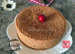 Cocoa Chiffon Cake (Six Inch) Recipe Illustration 14