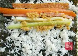 Illustration of how to make sushi 3