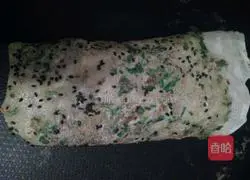 Illustration of how to make breakfast egg pancakes 18